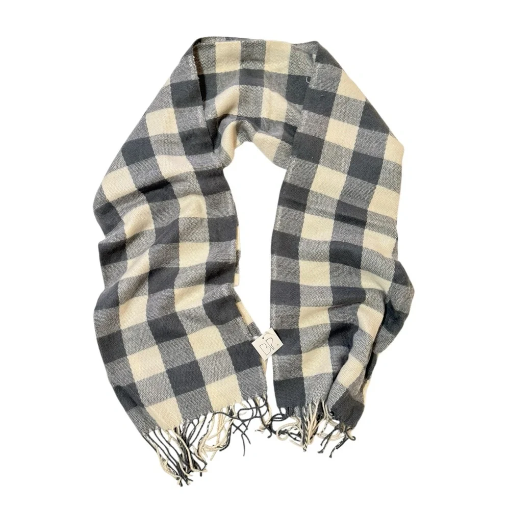 Nordstrom Checkered Oversized Scarf